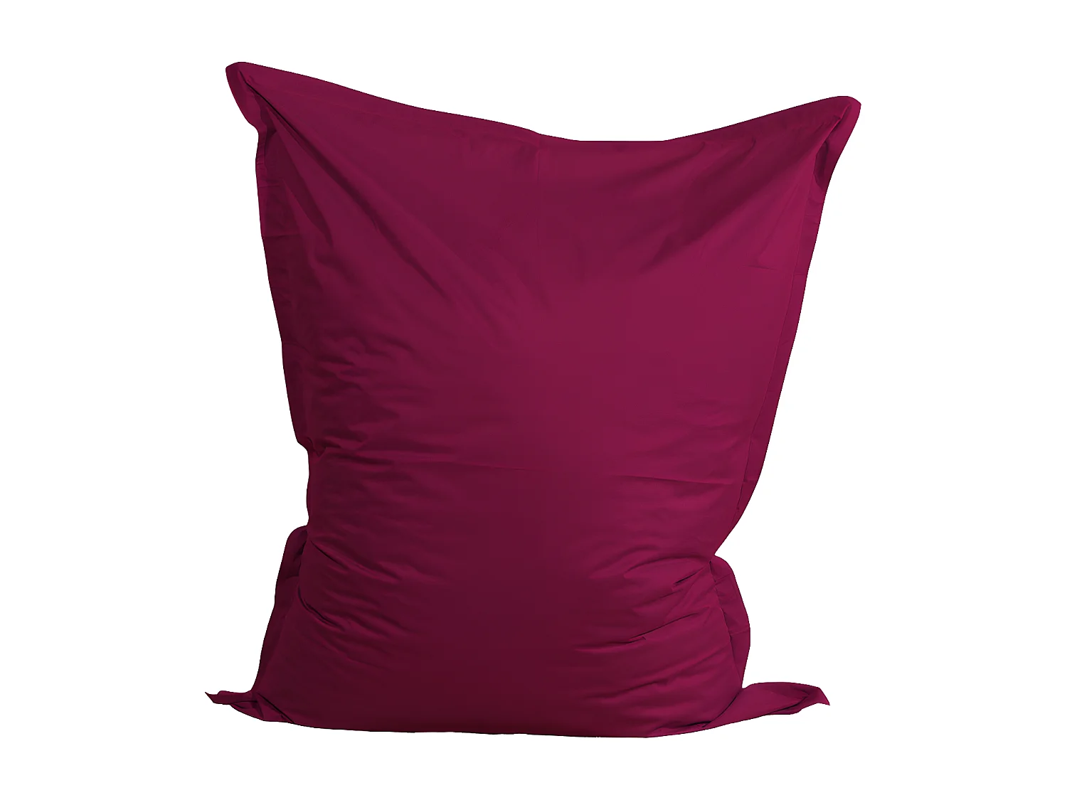 Pouf esterno impermeabile anti-uv rosso 140 x 180 cm