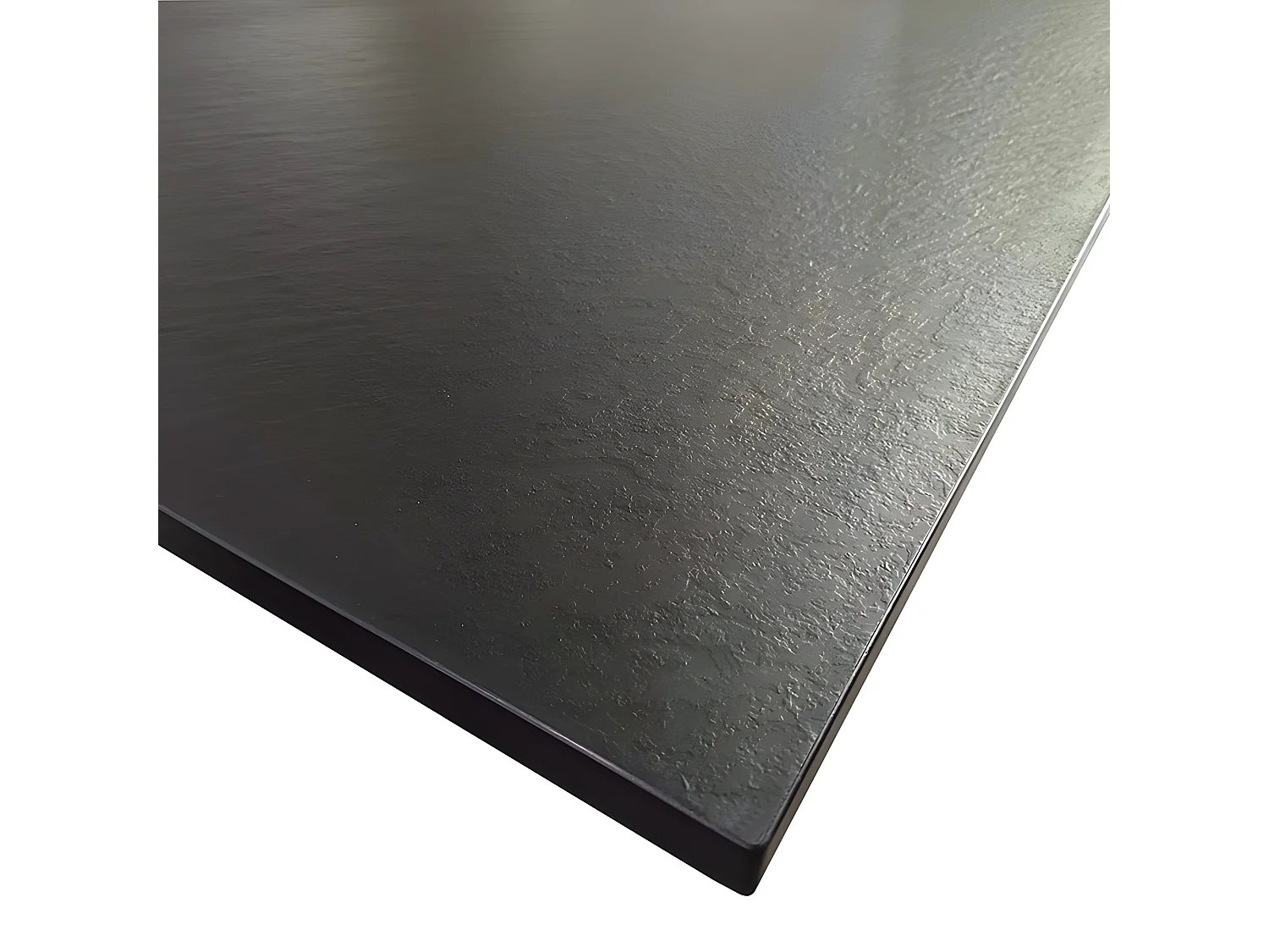 Piatto Doccia In Smc Vetroresina Effetto Pietra H 2,6 Cm Con Piletta Di Scarico Inclusa 80-120 Nero