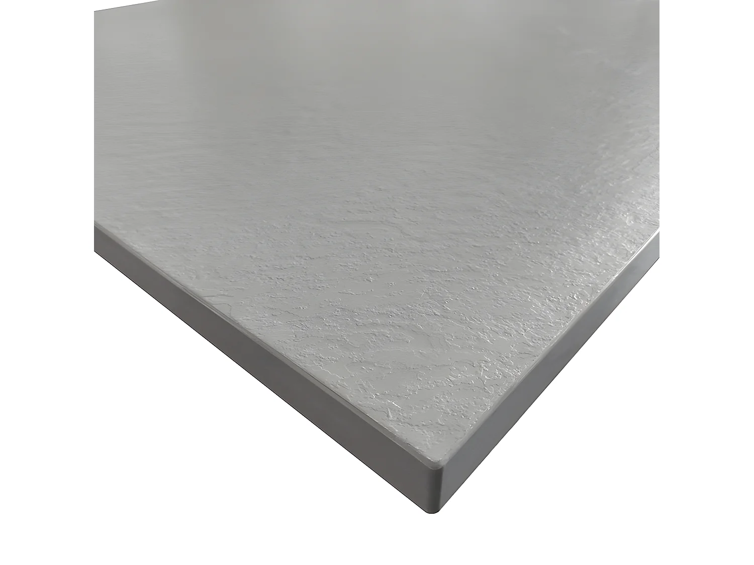 Piatto Doccia In Smc Vetroresina Effetto Pietra H 2,6 Cm Con Piletta Di Scarico Inclusa 80-160 Grigio