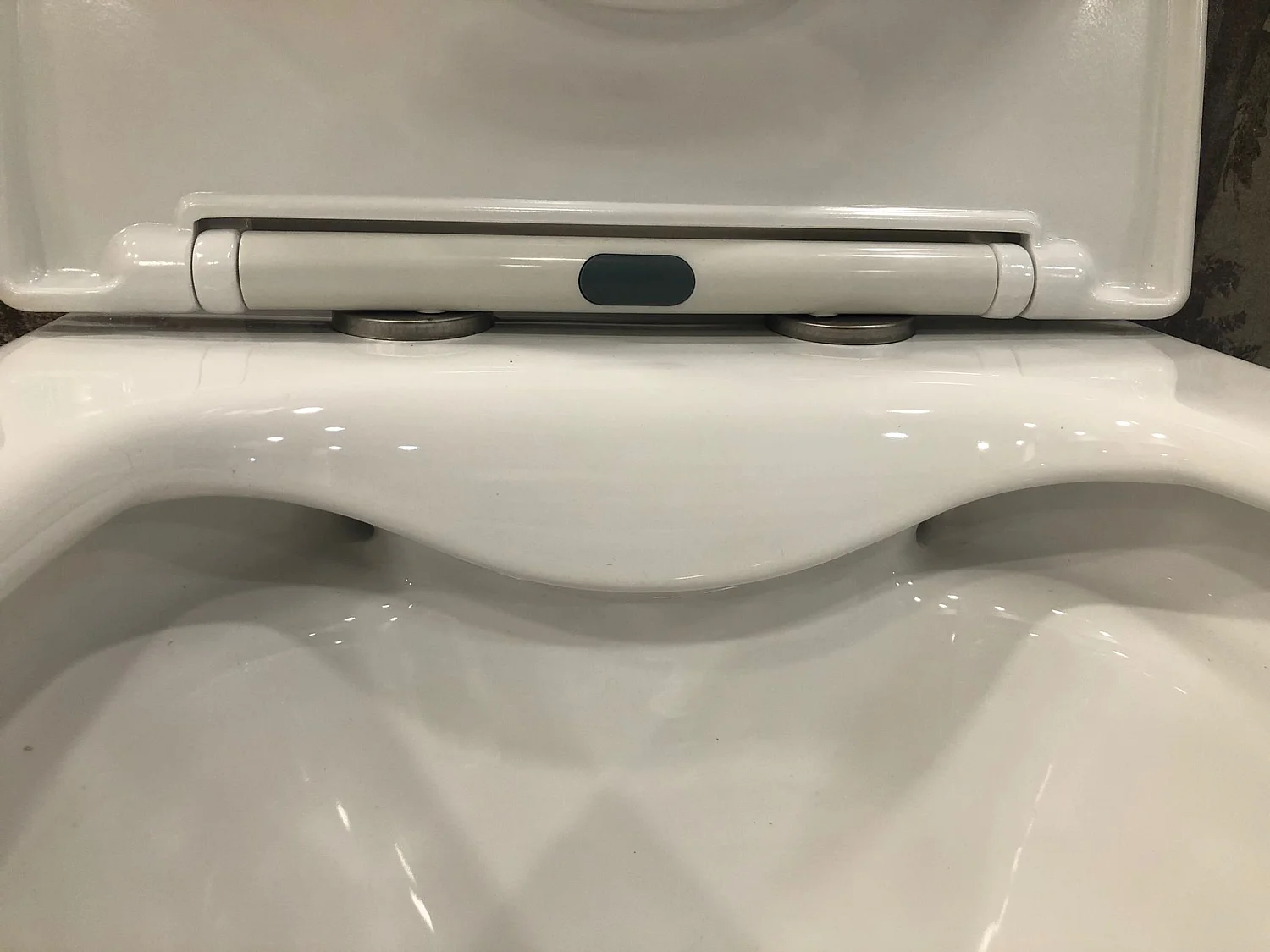 Moon Coppia di Sanitari a Terra Senza Brida con scarico Rimless , wc , Bidet e Coprivaso soft-close , Fissaggi e curva tecnica inclusa