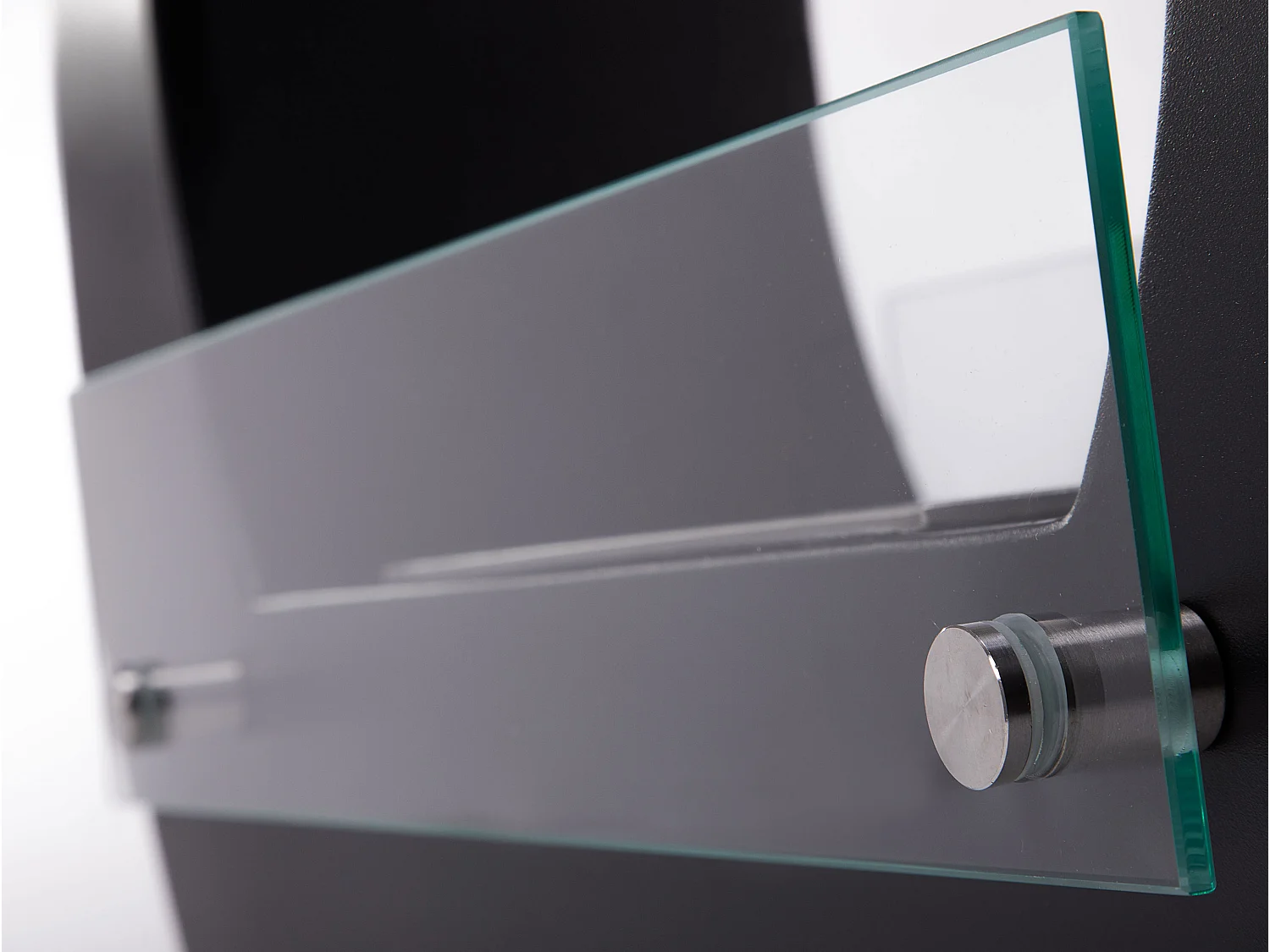 Cheminée à l'éthanol en acier avec flamme réglable