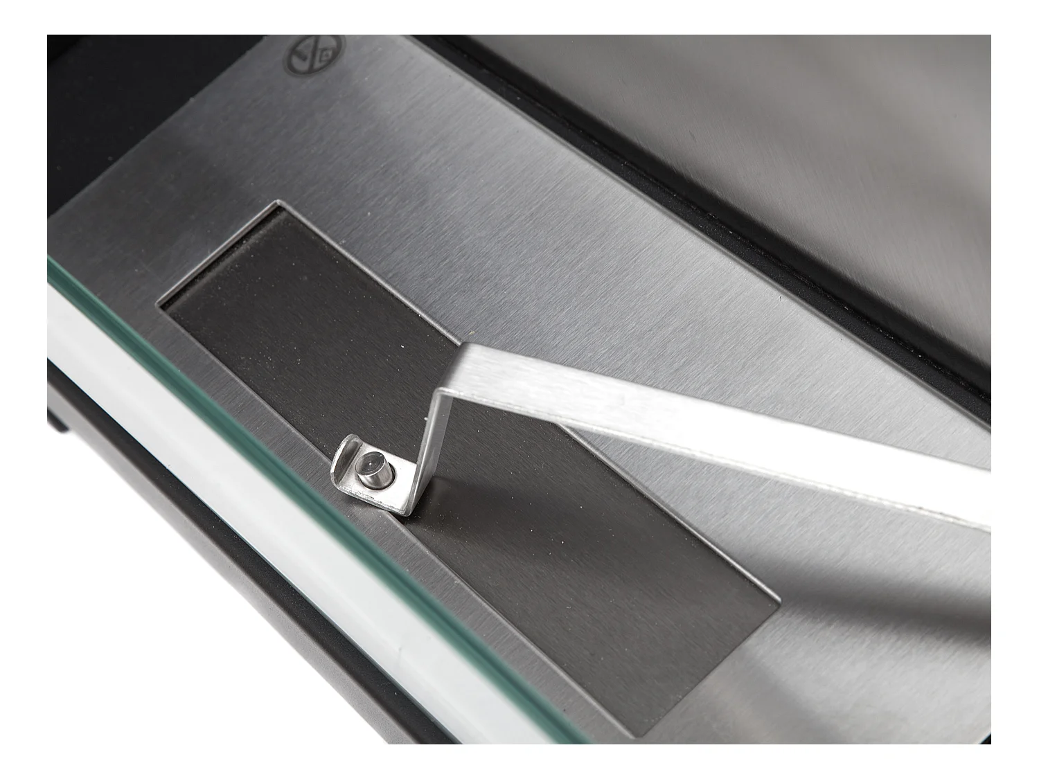 Wandgemonteerde ethanolhaard in zwart roestvrij staal design