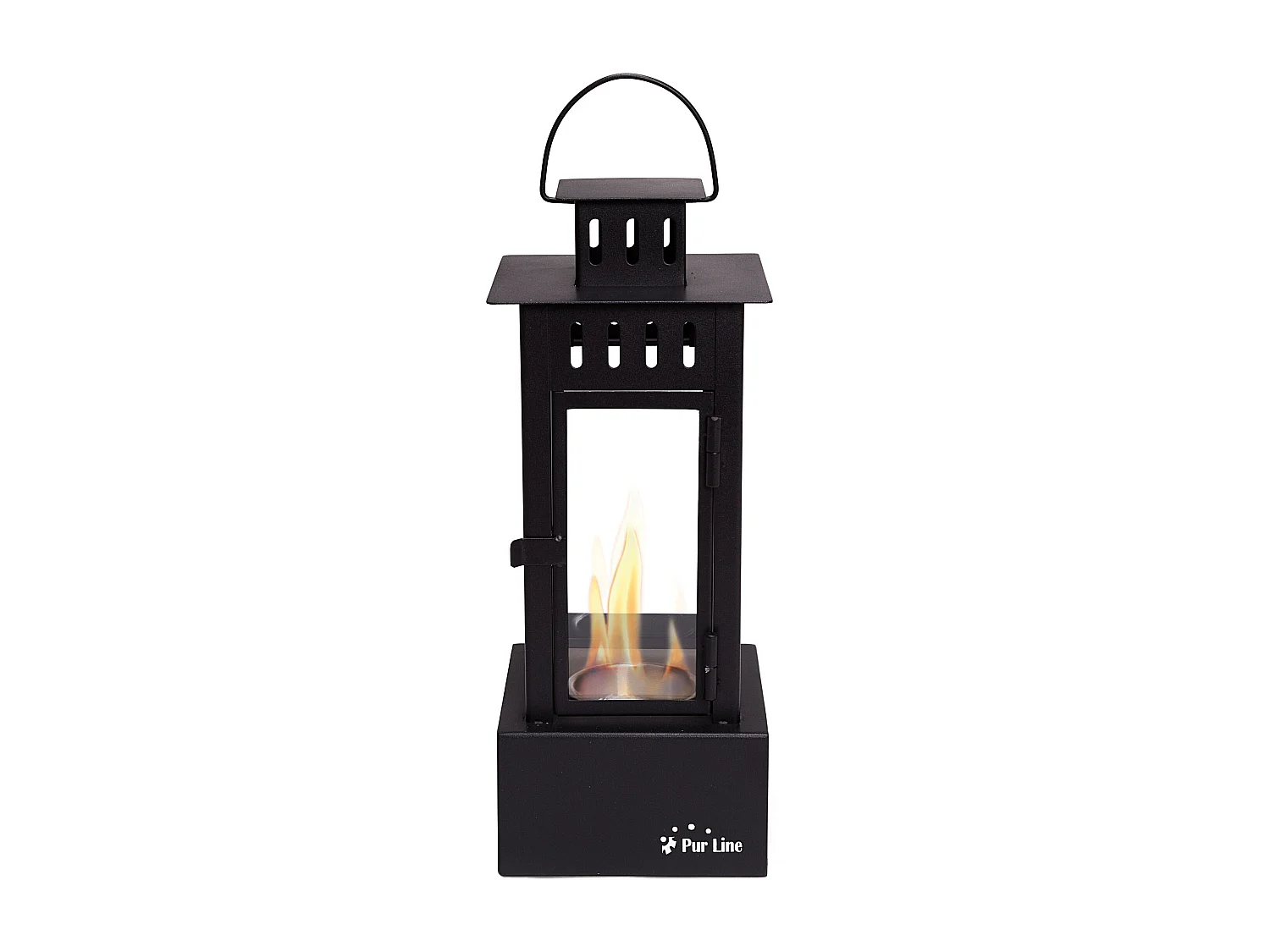 Lantaarnvormige ethanol schoorsteen in roestvrij staal