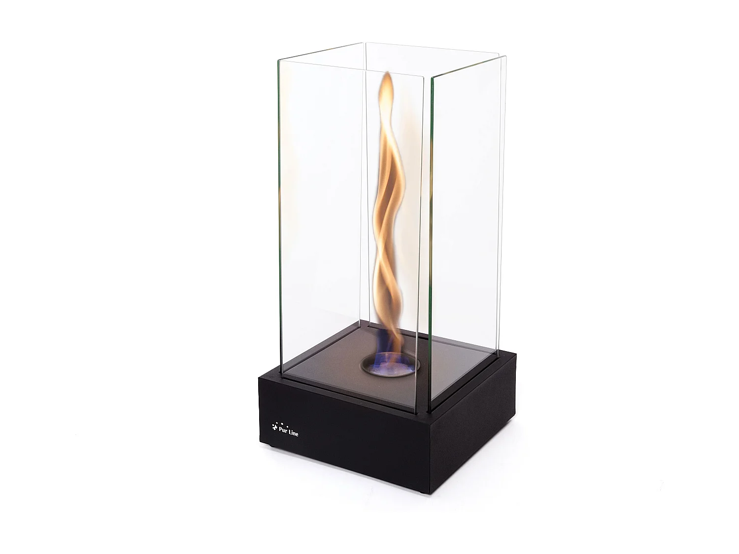 Chimenea de etanol de sobremesa con llama efecto tornado