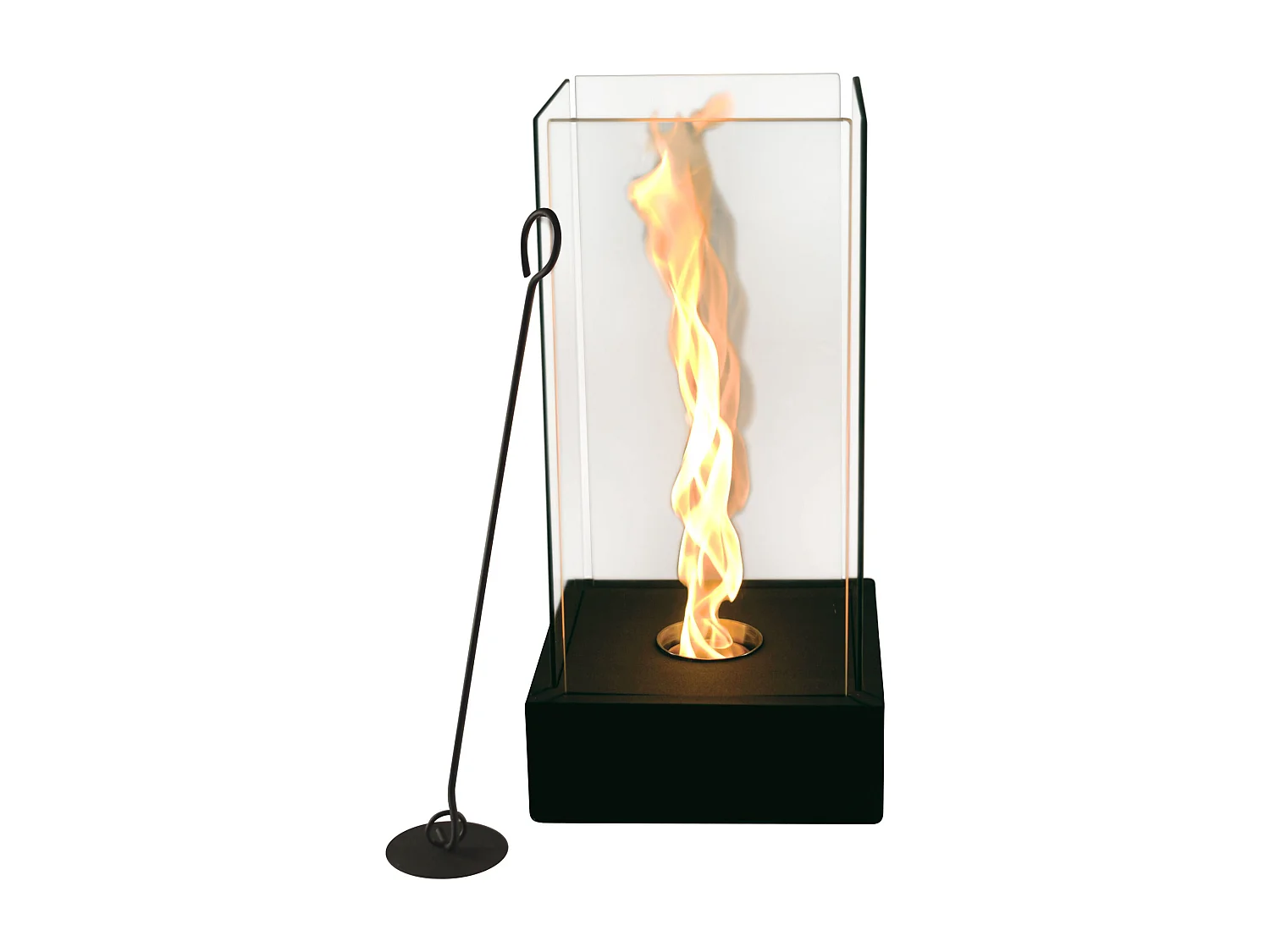 Tafelmodel ethanolhaard met tornado-effectvlam