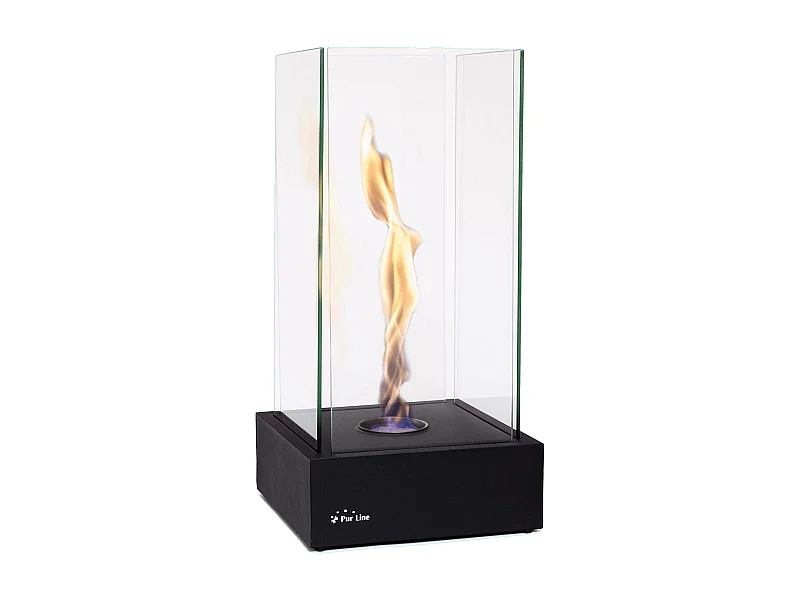 Cheminée de table à l'éthanol avec flamme à effet tornade