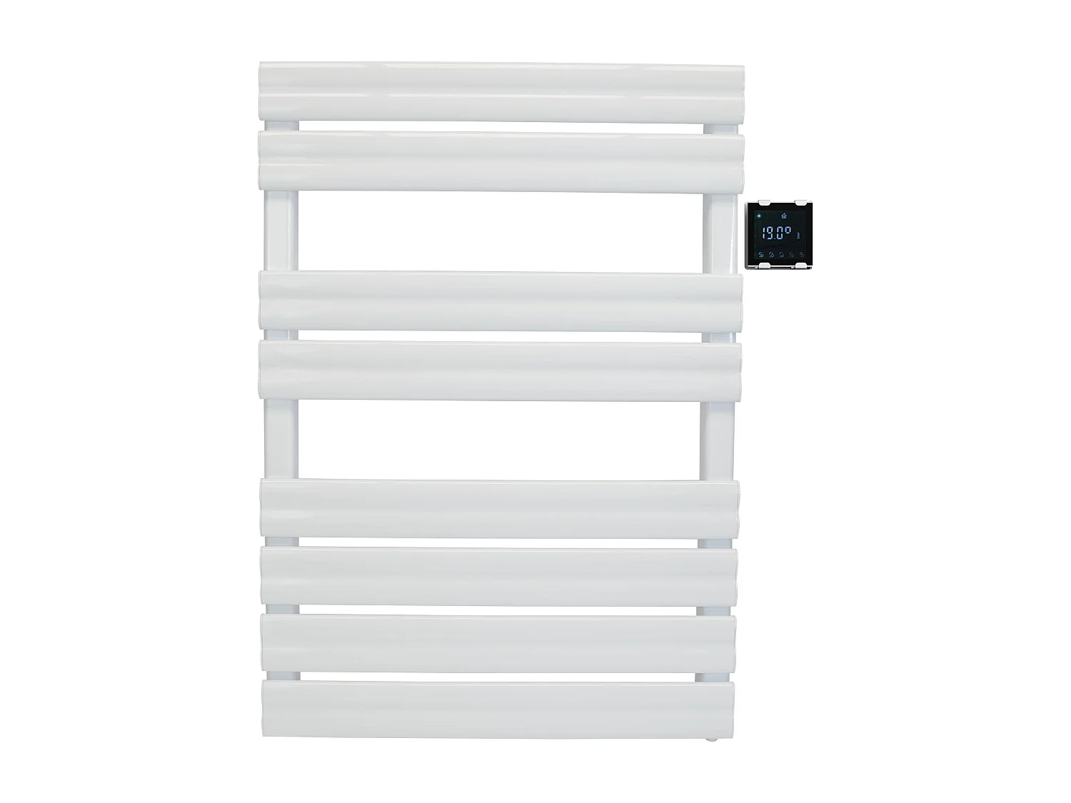 Sèche-serviettes blanc commande sans fil 500W