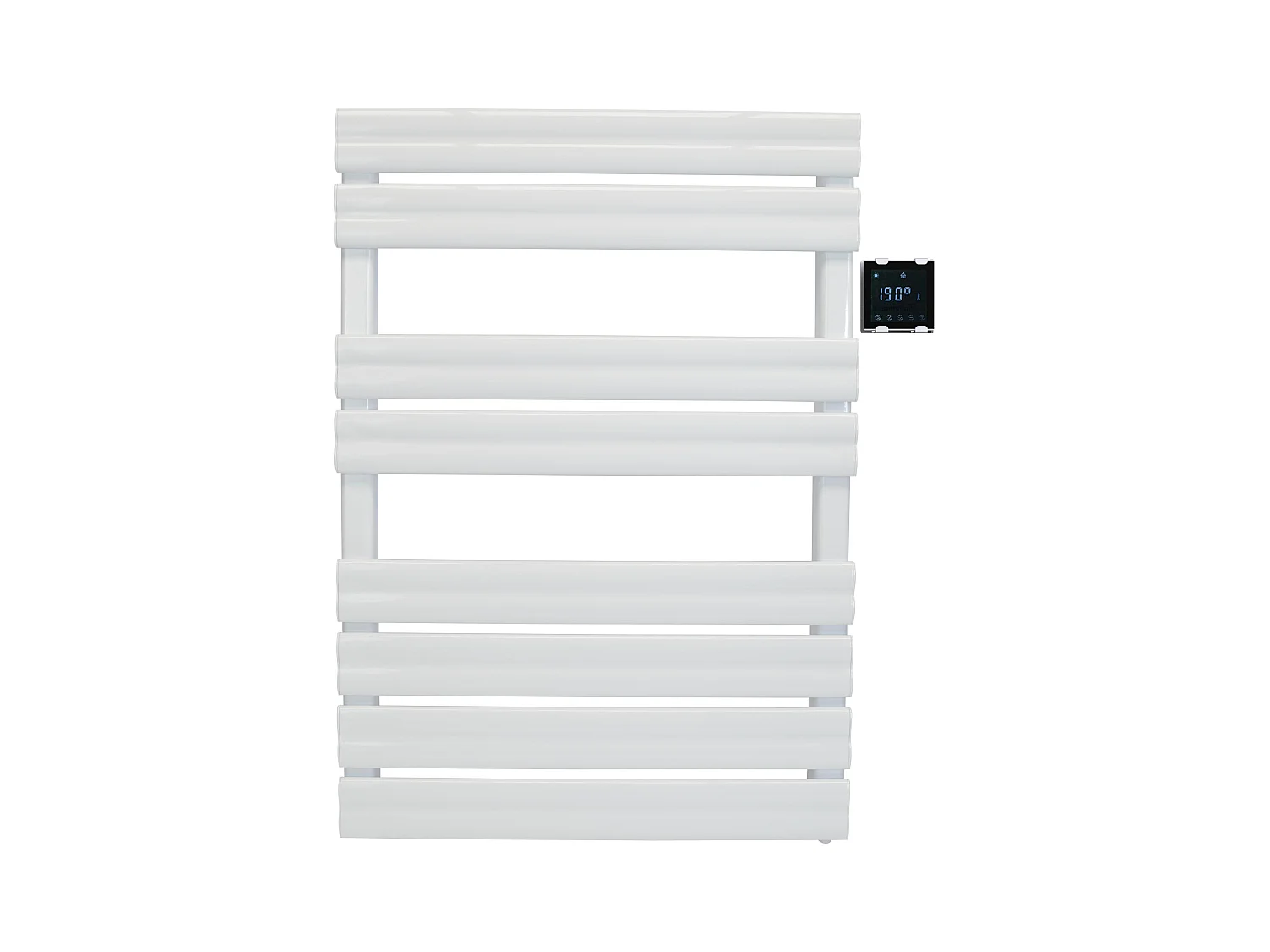 Sèche-serviettes blanc commande sans fil 500W