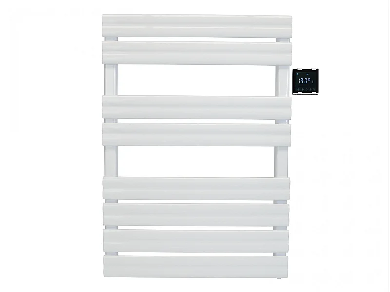 Sèche-serviettes blanc commande sans fil 500W