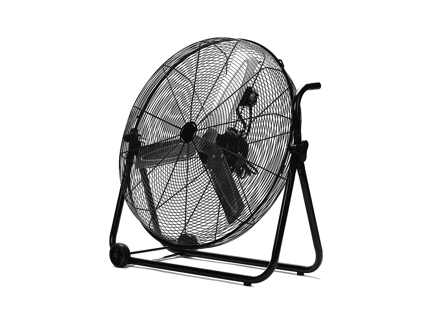 Ventilateur industriel 160W avec 3 vitesses et roues