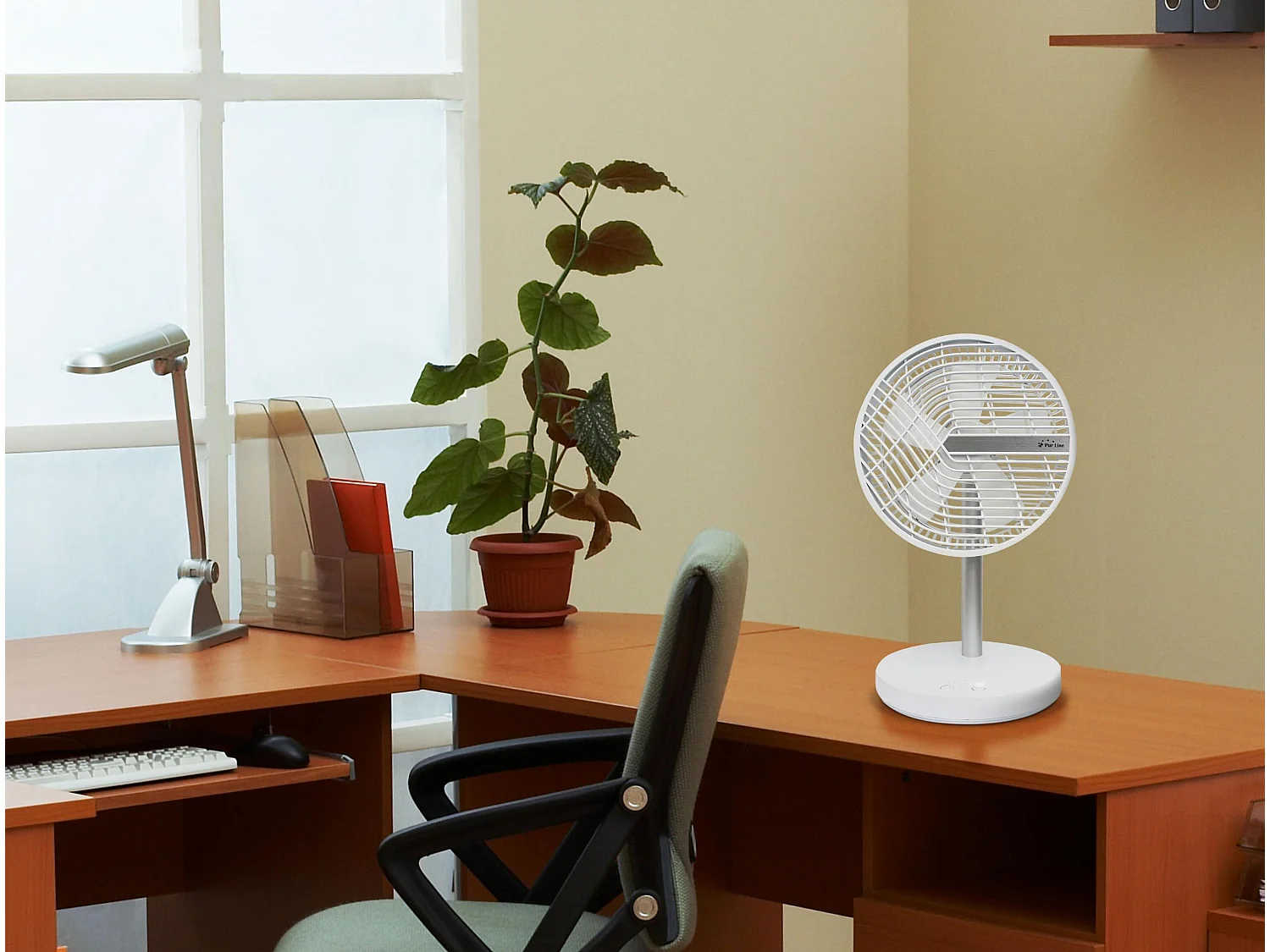 Ventilateur de bureau avec USB-C et 4 vitesses