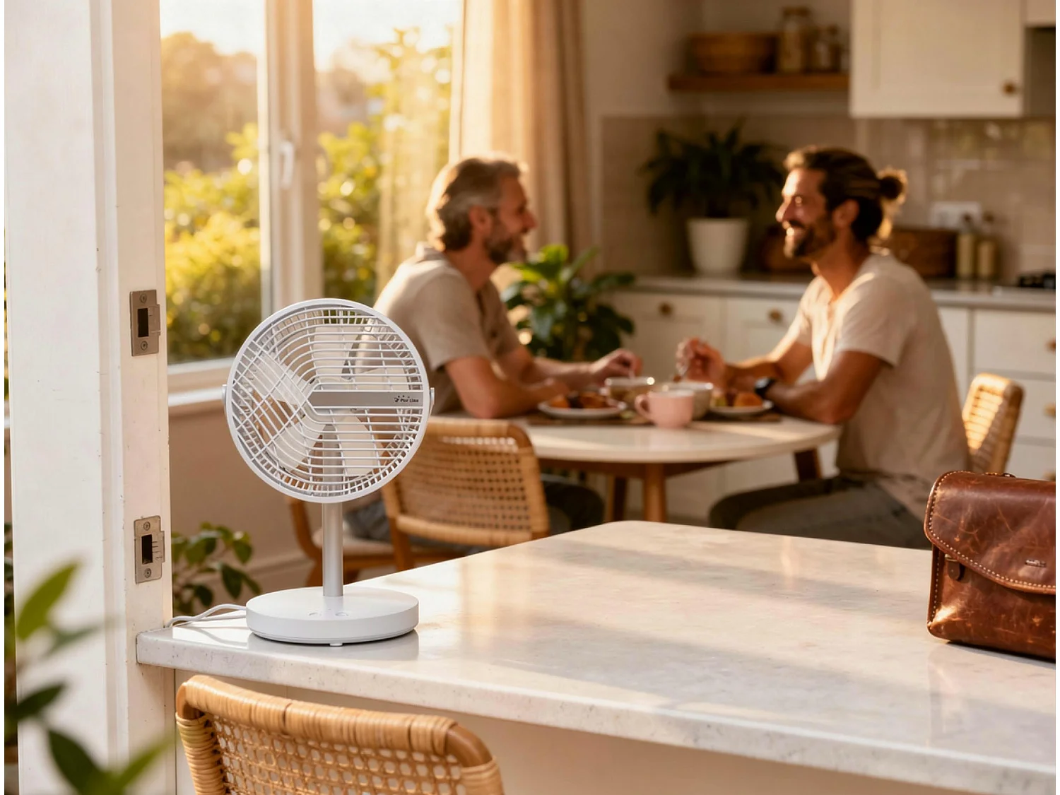 Ventilateur de bureau avec USB-C et 4 vitesses