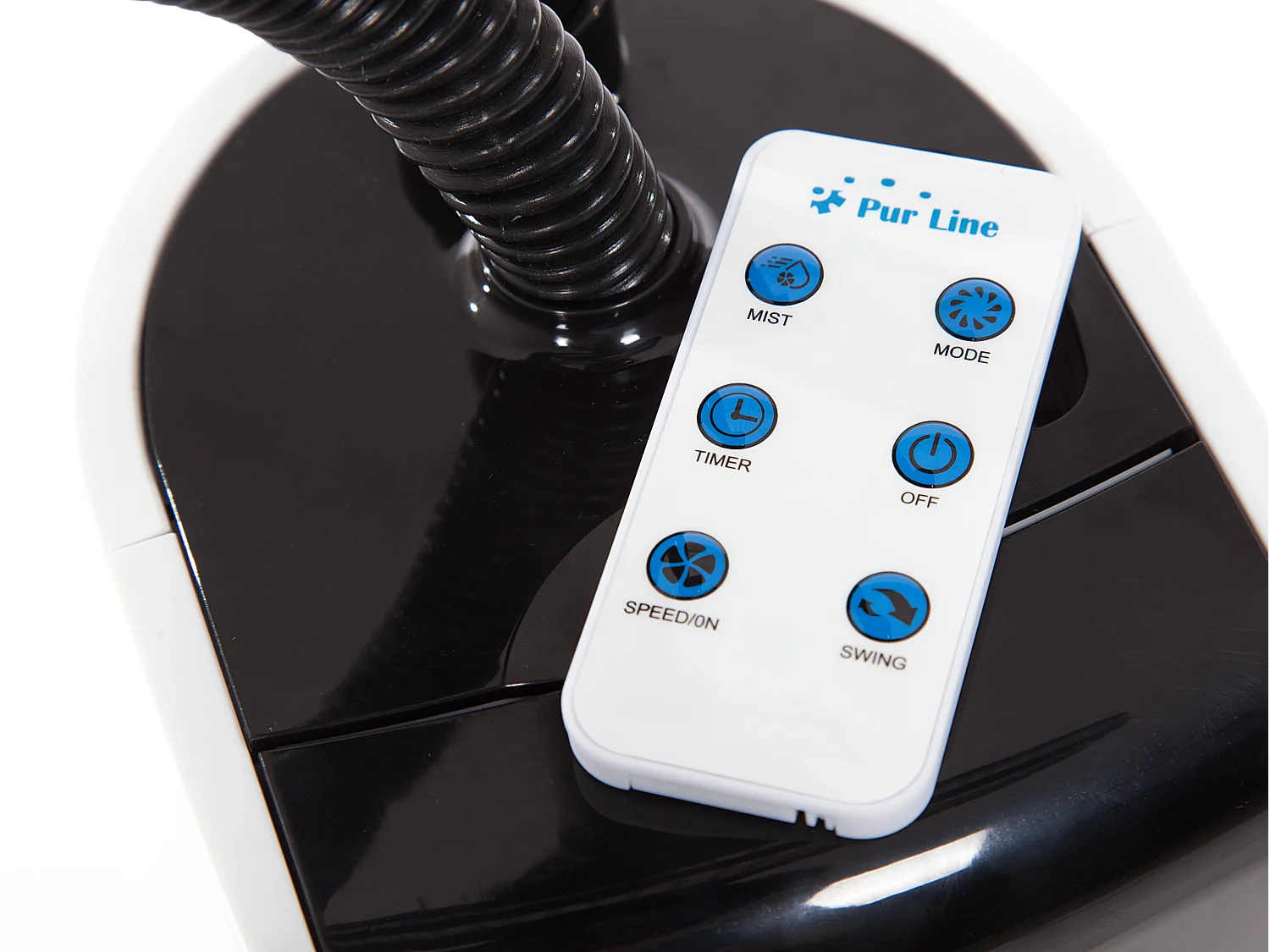 Ventilateur brumisateur à 3 vitesses avec télécommande