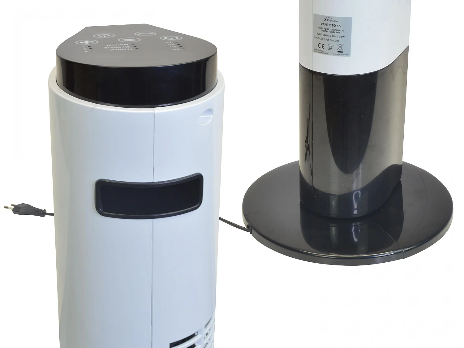 Ventilateur colonne sans pales de grande hauteur