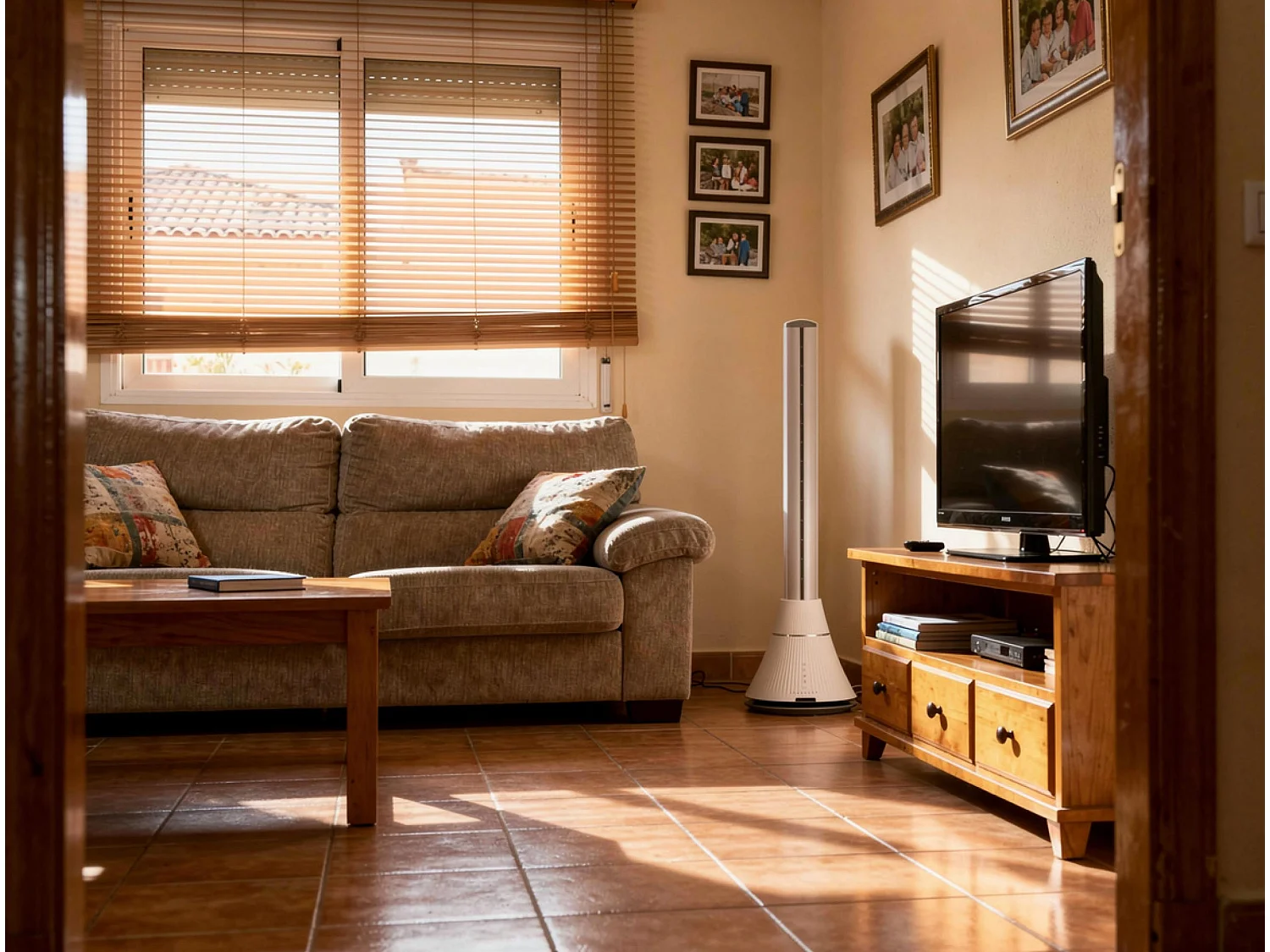 Ventilateur tour 100 ultra-silencieux avec 8 vitesses