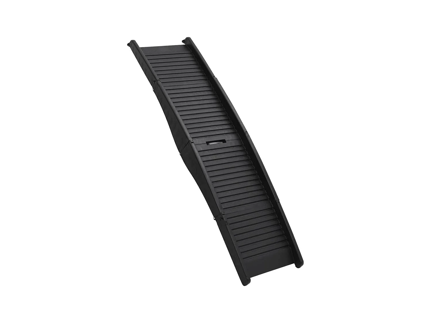 Rampe pliable pour chien Noir 153x40x12,5 cm Plastique RG3Q10492