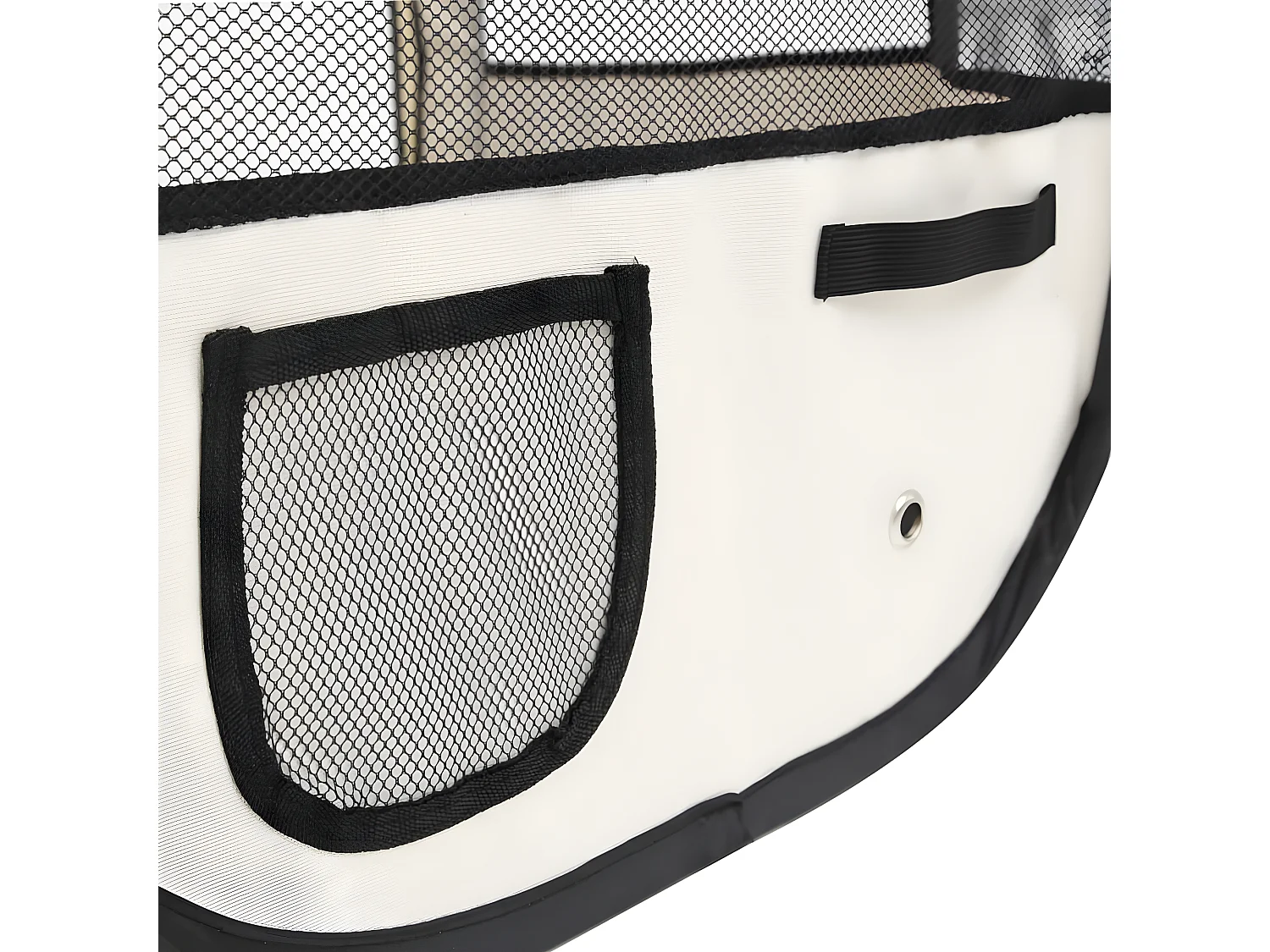 Parc pliable pour chien avec sac de transport Rose 145x145x61cm RG3Q15024