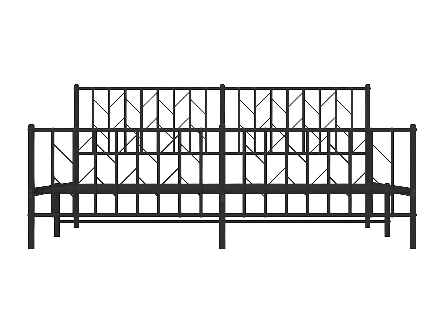 Parque de perros plegable y bolsa transporte negro 145x145x61cm ES101956