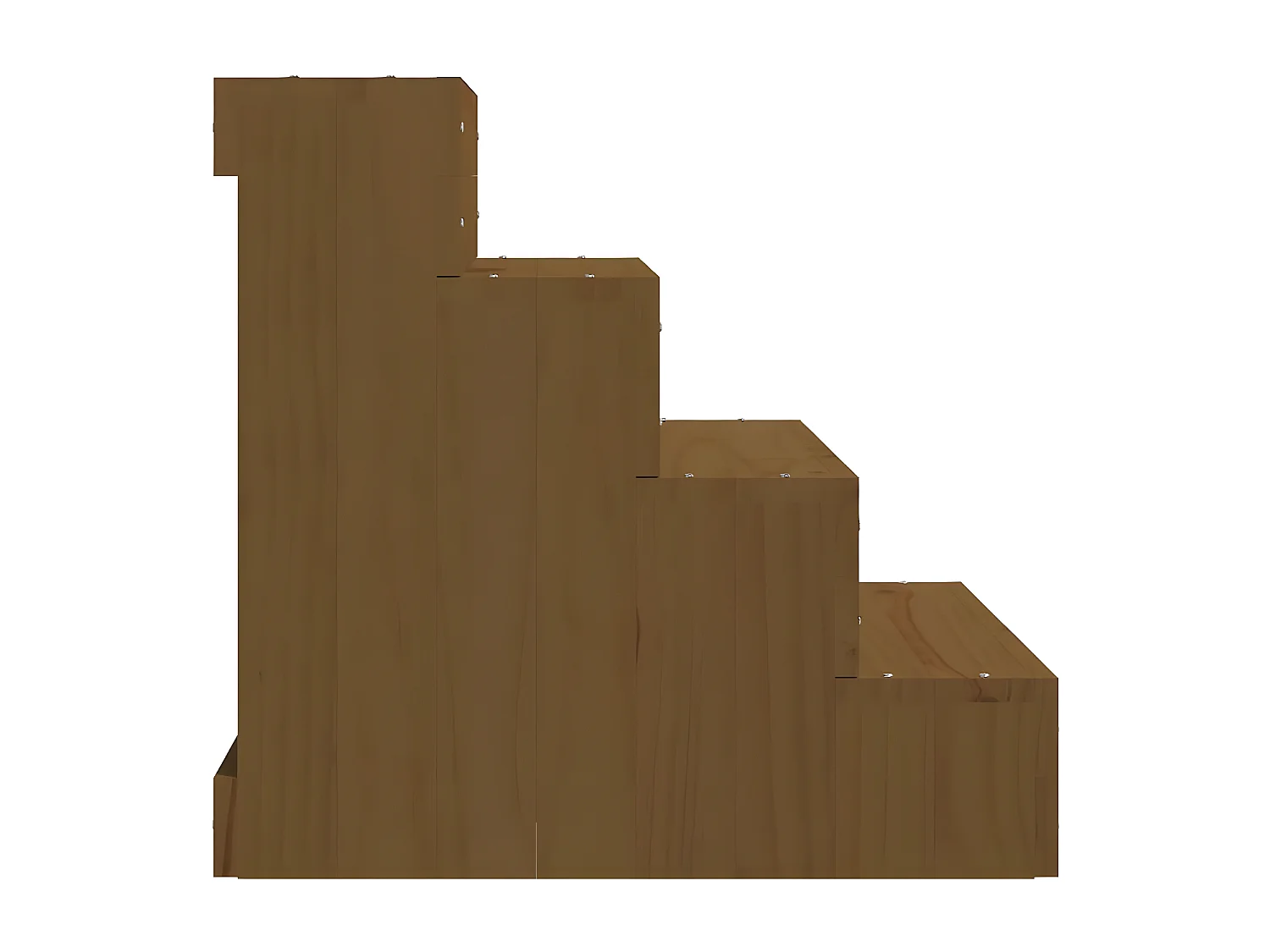 Escada p/ animais de estimação 40x49x47 cm pinho castanho mel PT614092