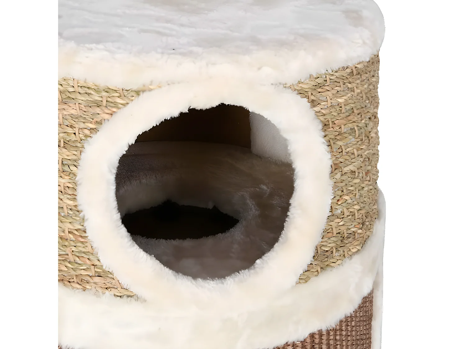 Barril arranhador para gatos 60 cm erva marinha PT473070