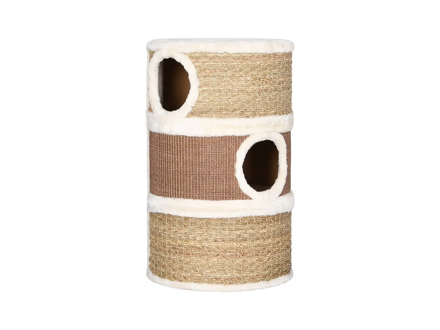 Tonneau à gratter pour chats 60 cm Herbiers marins RG3Q43805