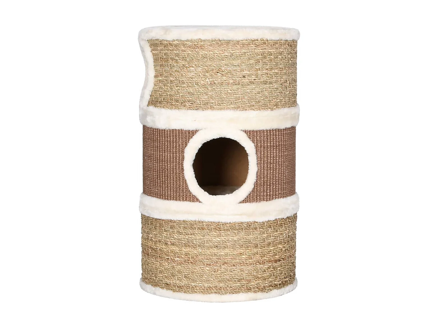 Tonneau à gratter pour chats 60 cm Herbiers marins RG3Q43805