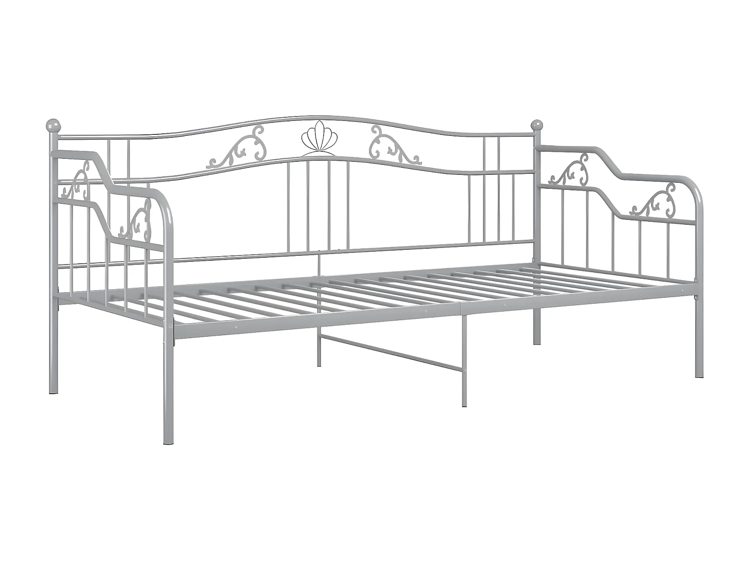 Arbre à chat avec griffoirs en sisal gris clair 117 cm RG3Q20586