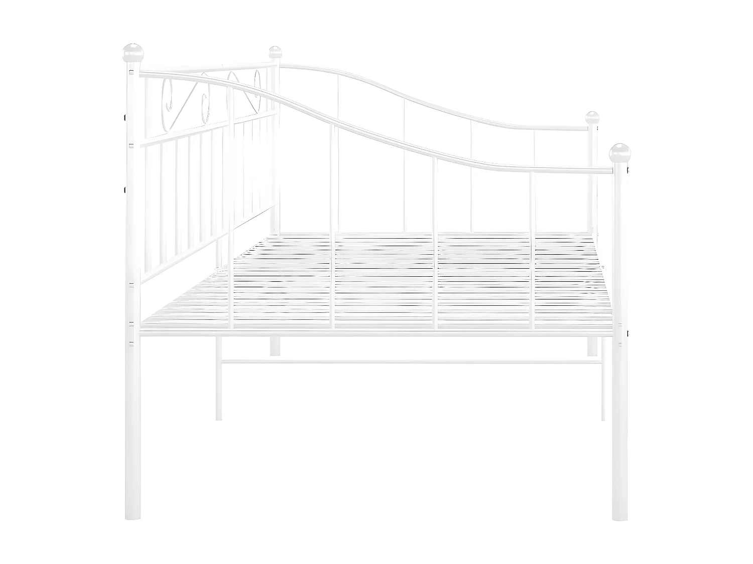 Rascador para gatos con poste de sisal marrón y blanco 203 cm ES854808