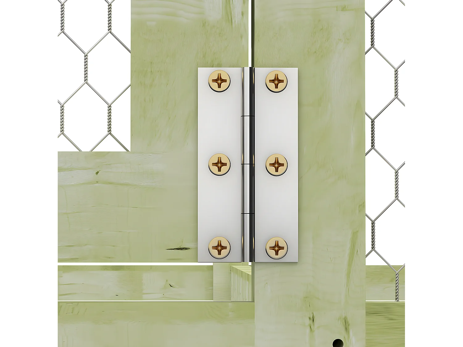 Poulailler 1,5x9x1,5 m Pinède imprégnée RG3Q62429