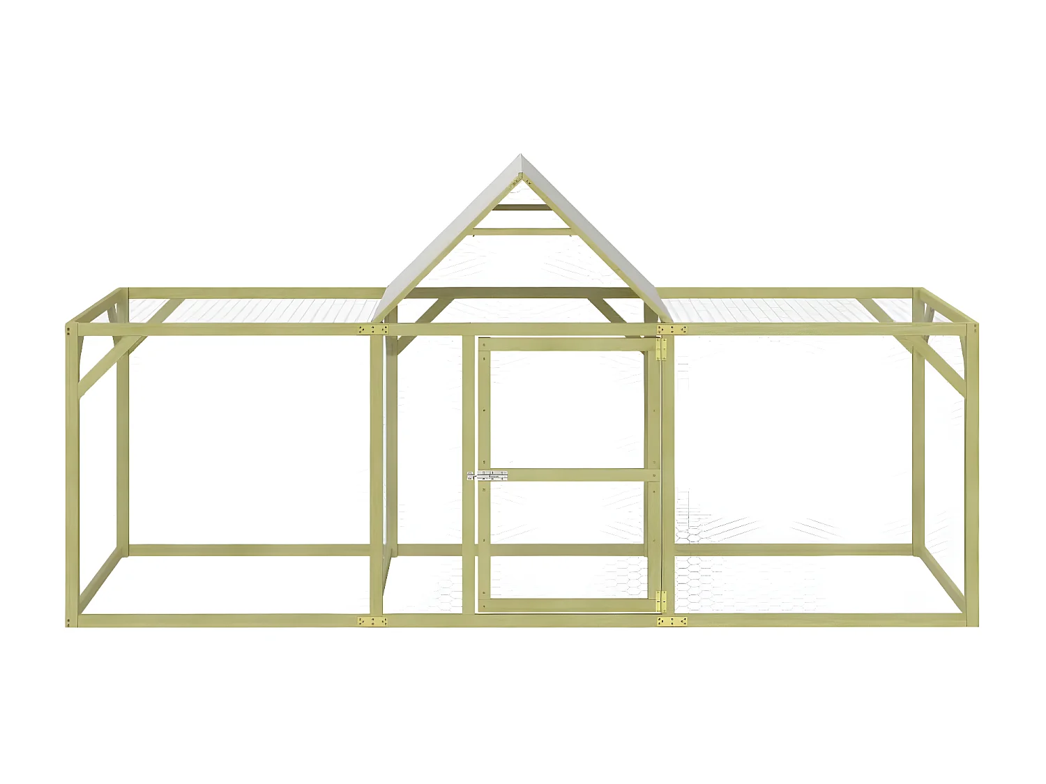 Poulailler 300x100x150 cm Bois de pin massif imprégné RG3Q85543