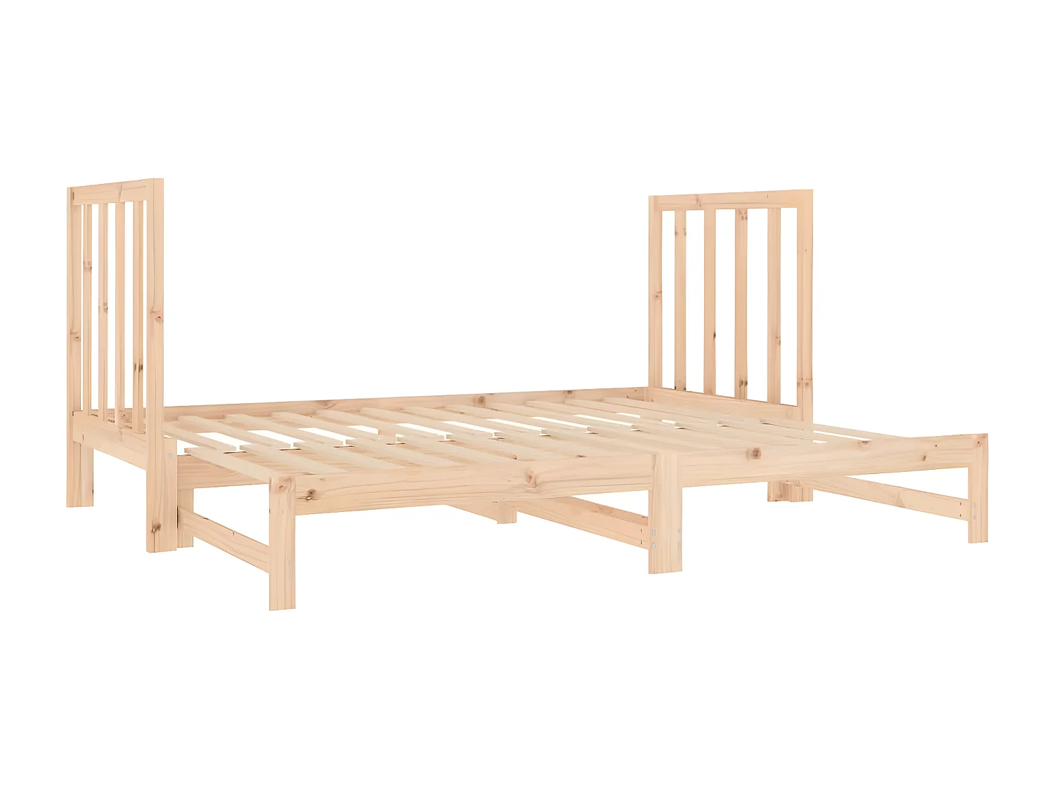 Galinheiro em madeira de pinho e abeto maciça 170x81x110 cm PT539581