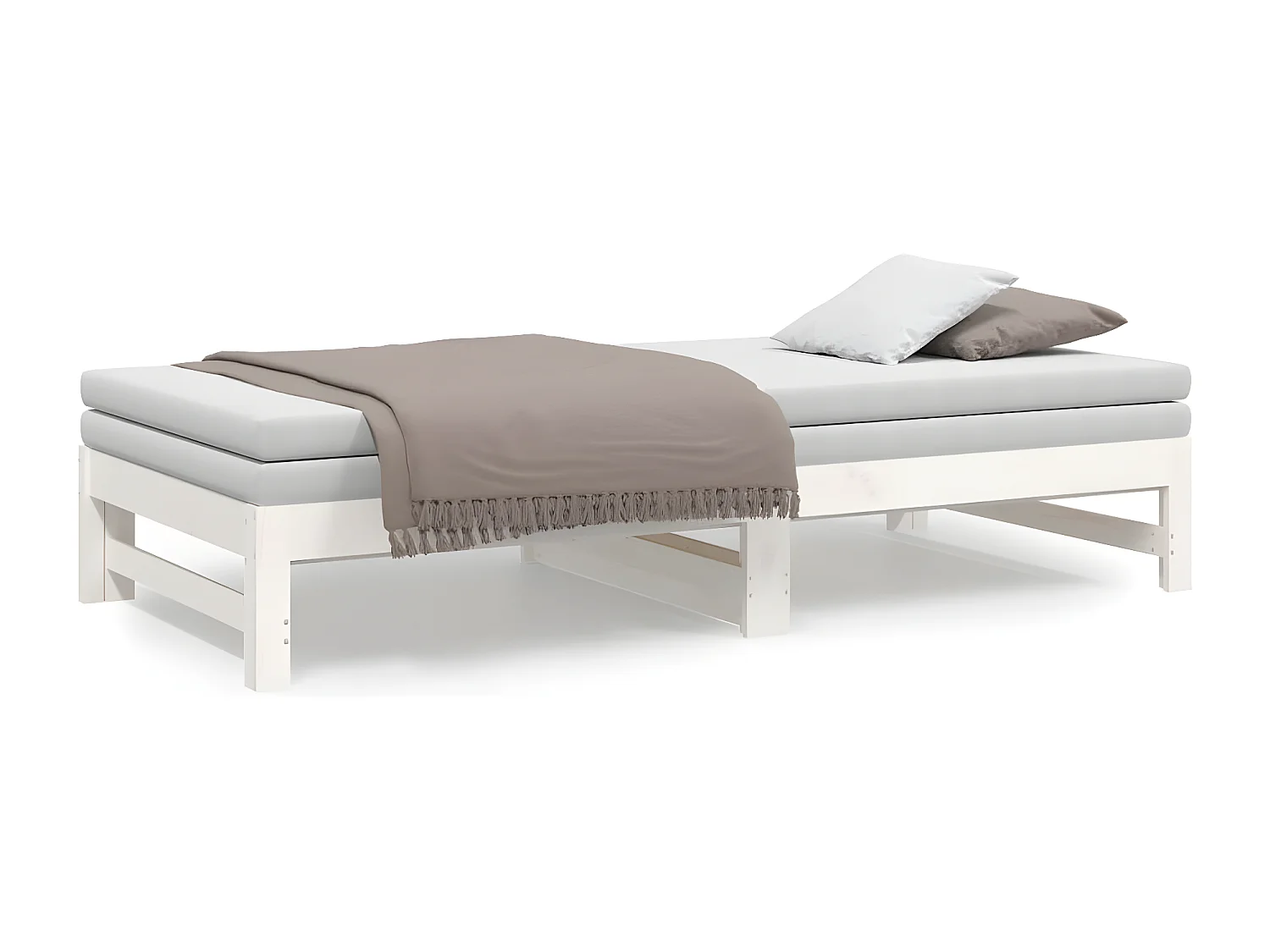 Gallinero madera maciza de pino y abeto gris 170x81x110 cm ES562279