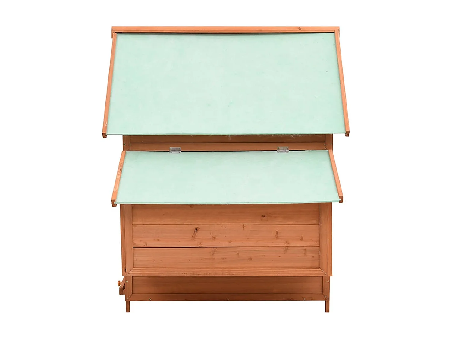 Galinheiro 152x96x110 cm madeira de abeto maciça PT386729