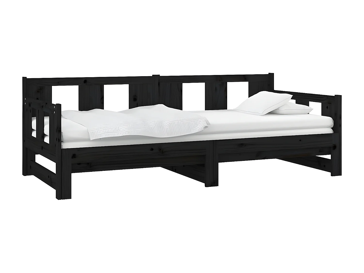 Alfombrilla para perros plana y cuadrada marrón M ES532926