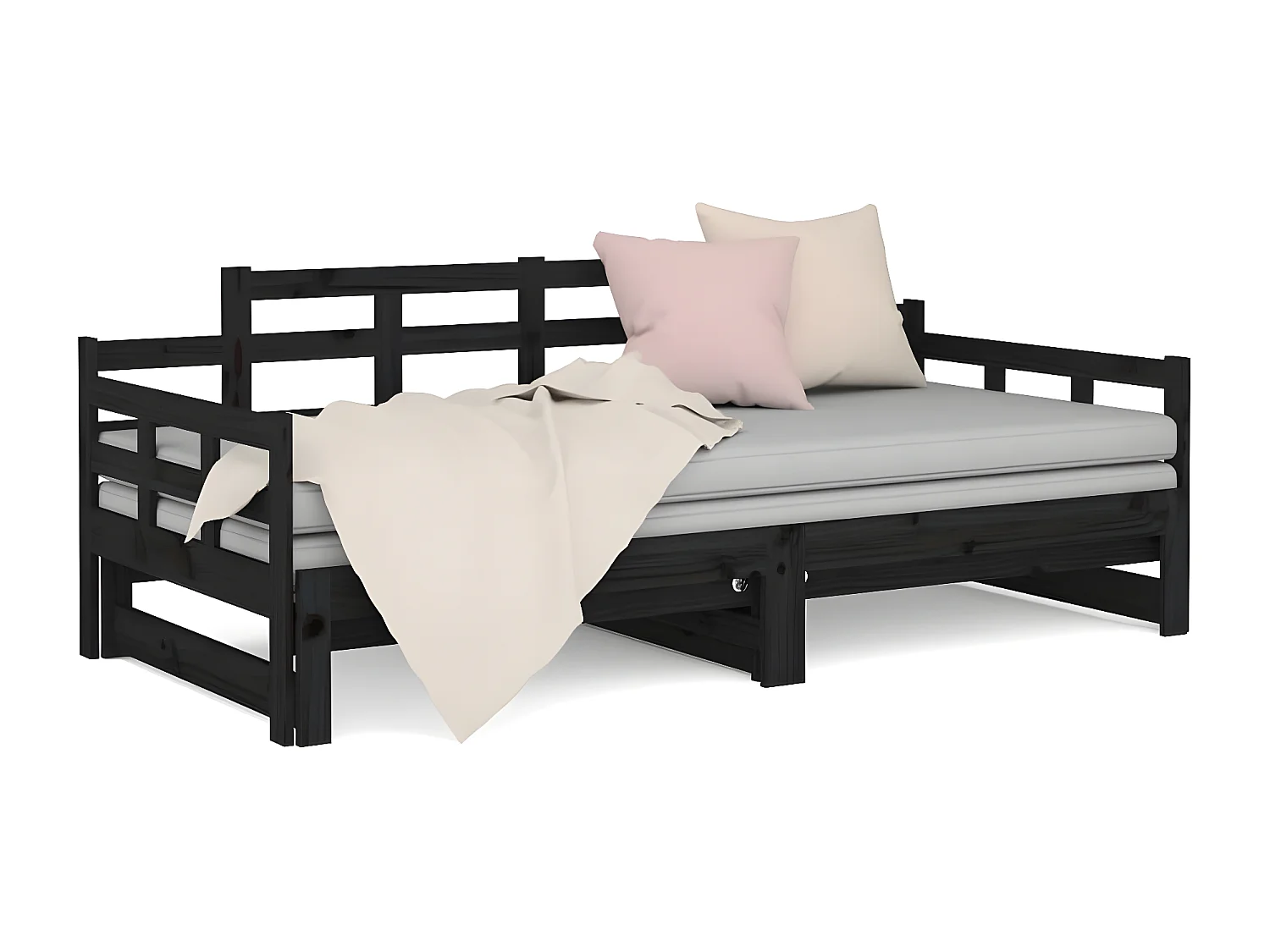 Estera para perros rectangular marrón L ES173261