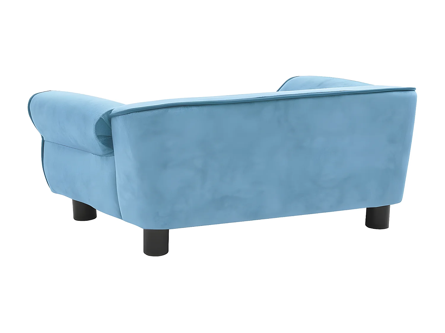Canapé pour chien Turquoise 72x45x30 cm Peluche RG3Q62038