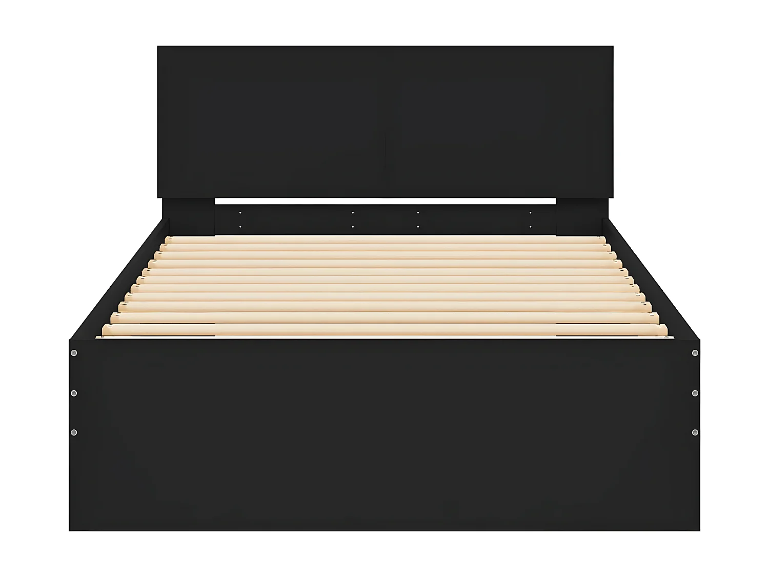 Cama para perros de cuero sintético marrón 95x55x30 cm ES601172