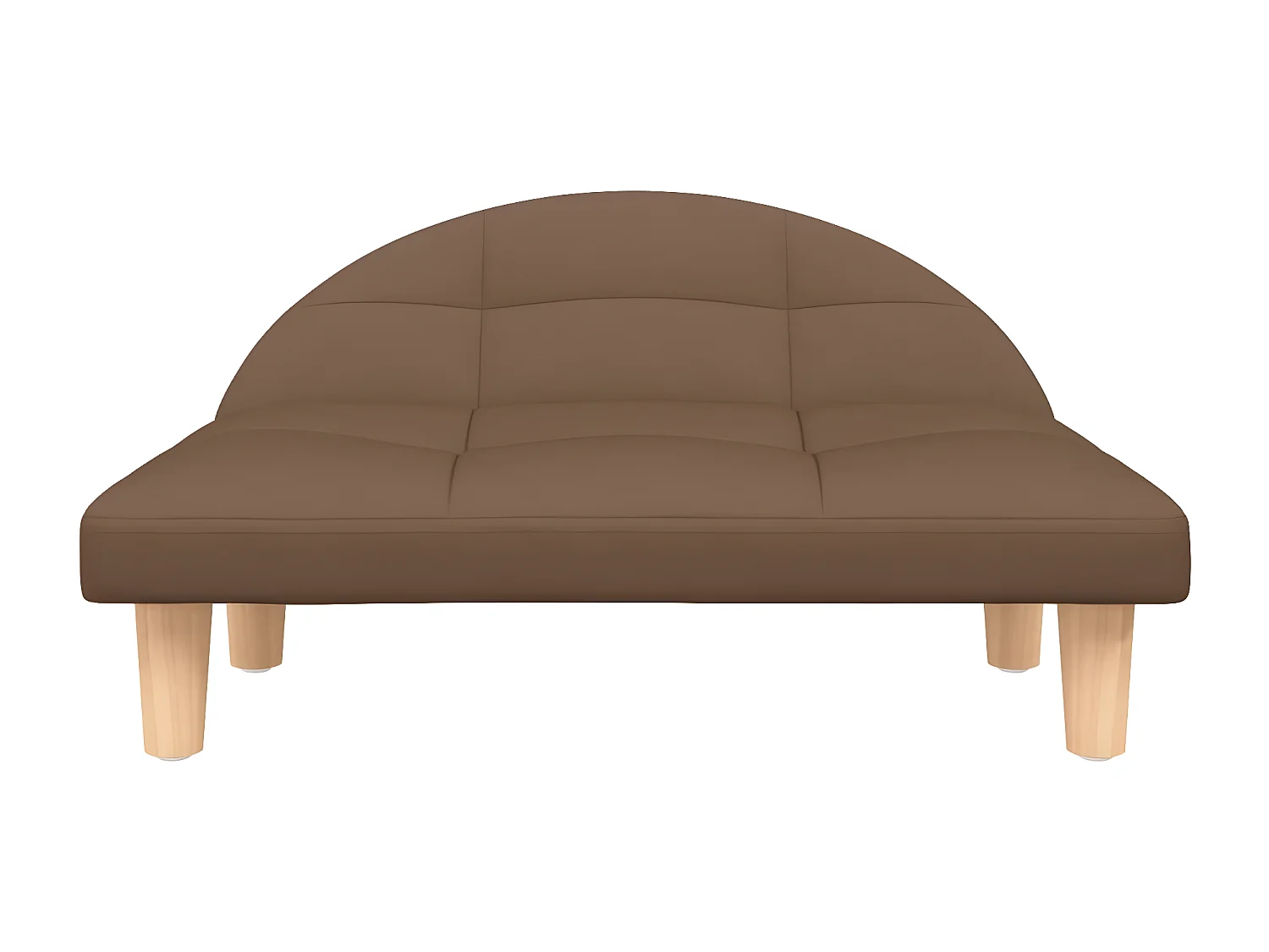 Cama para cães 70x52x30 cm tecido castanho PT228335