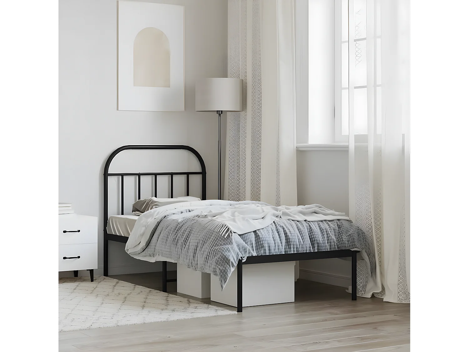 Canapé pour chiens Taille XXL Noir RG3Q46723