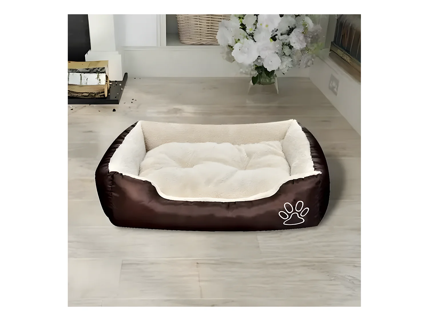 Canapé pour chiens Marron et beige XXL RG3Q46530