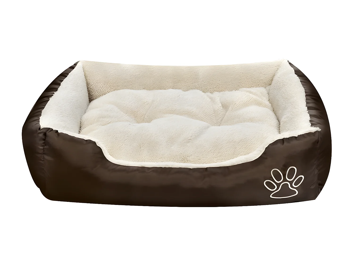 Cama para cães quente com almofadão acolchoado S PT808324