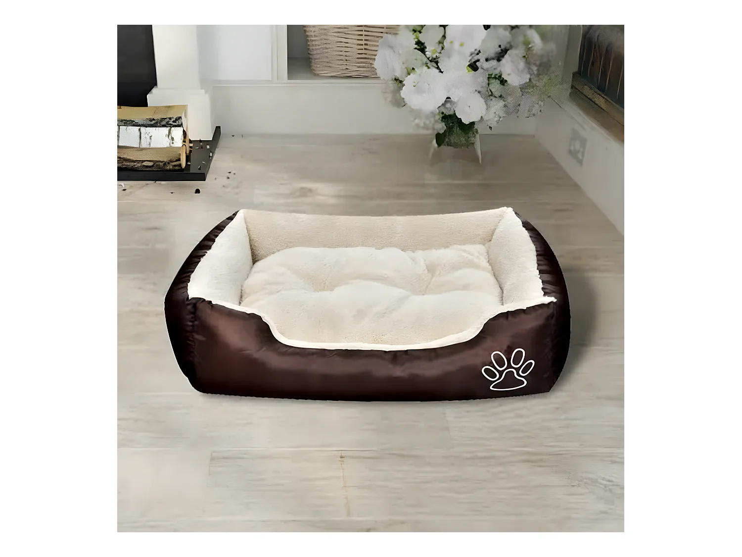 Canapé chaud pour chiens avec Canapé rembourré Taille S RG3Q65871