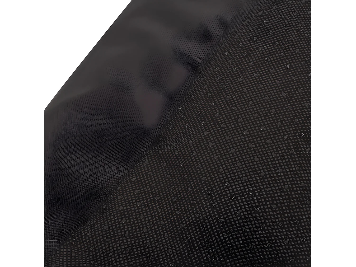 Cama para perro con cojín acolchado Talla L negra ES794431