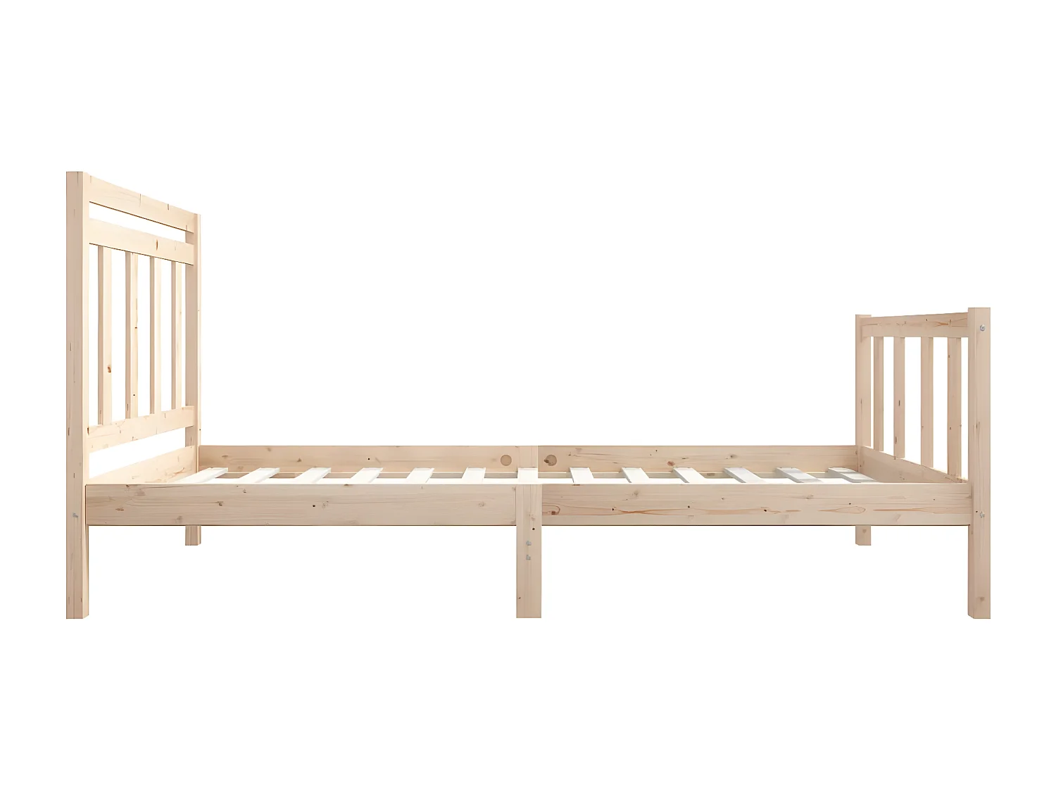 Canapé pour chien blanc 55,5x45,5x28 cm bois de pin solide RG3Q10280