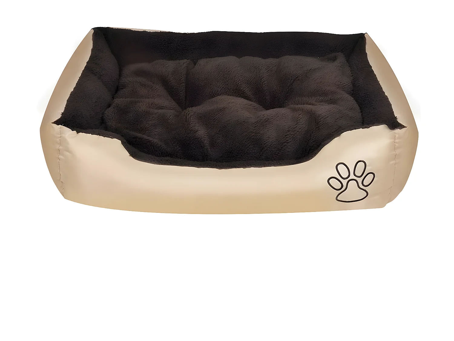 Canapé pour chiens Beige et marron XXL RG3Q66368