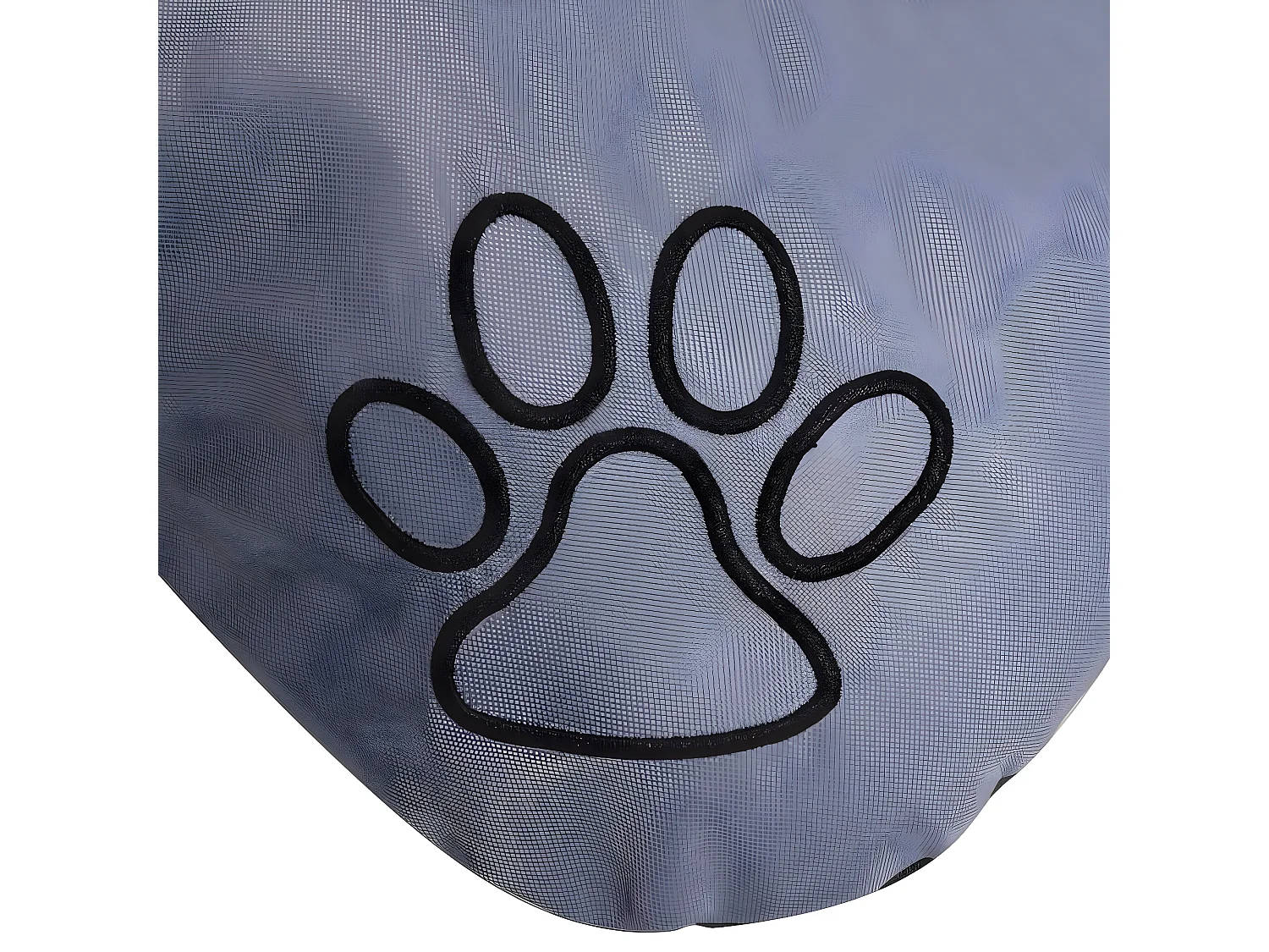 Colchón para perro tamaño XL gris ES841251