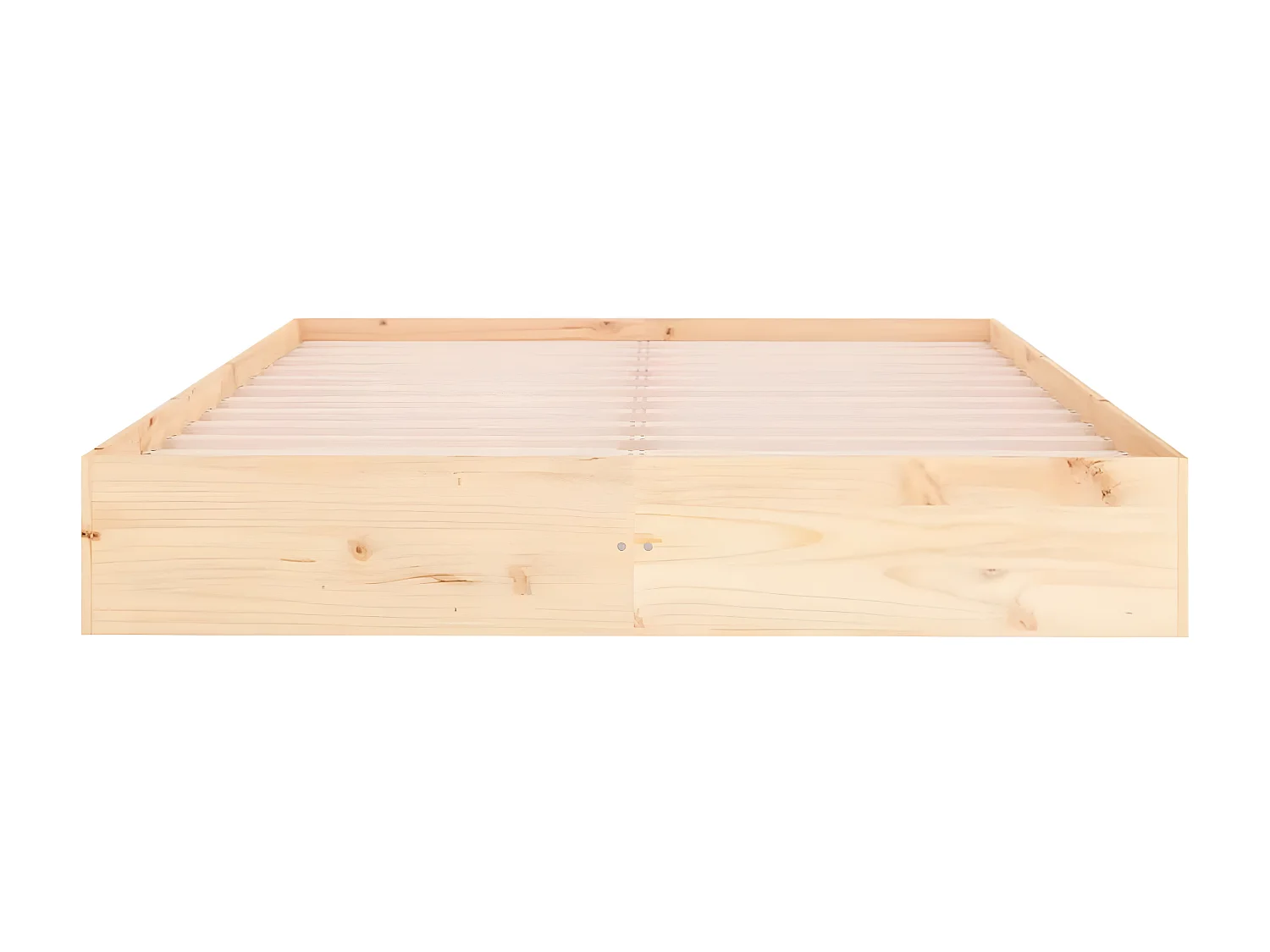 Canapé pour chien blanc 95,5x65,5x28 cm bois de pin solide RG3Q24493