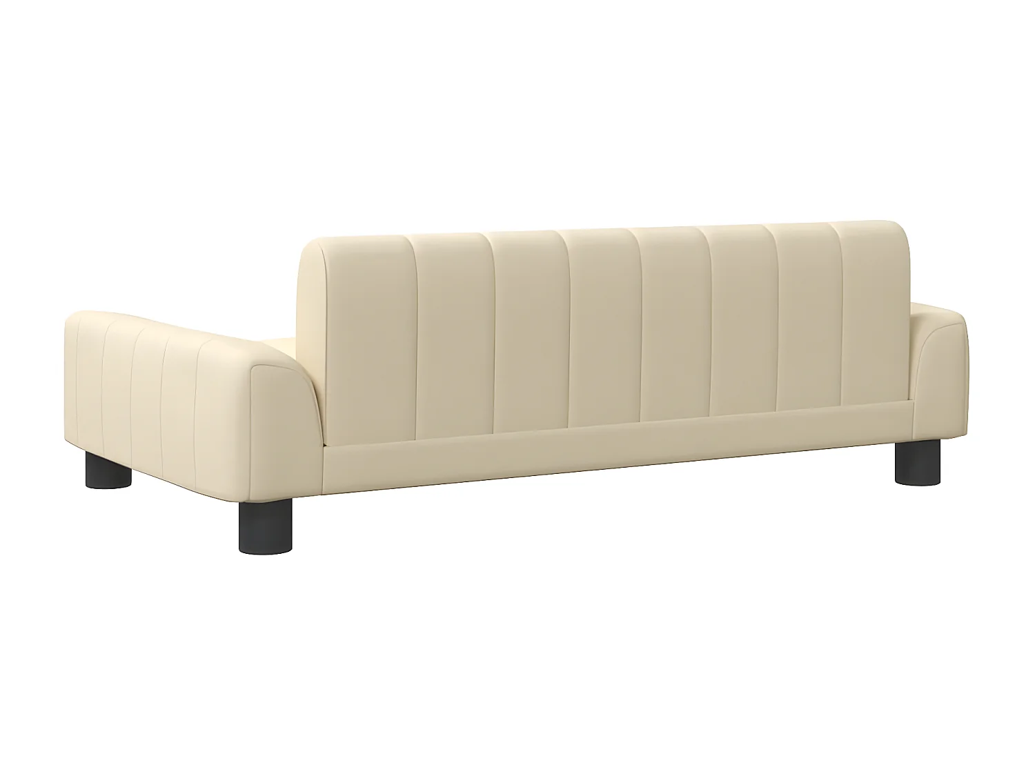 Cama para cães 90x53x30 cm tecido cor creme PT278607
