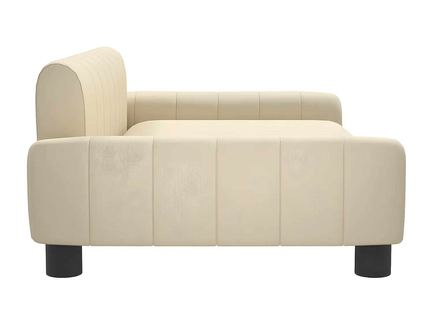Cama para cães 90x53x30 cm tecido cor creme PT278607