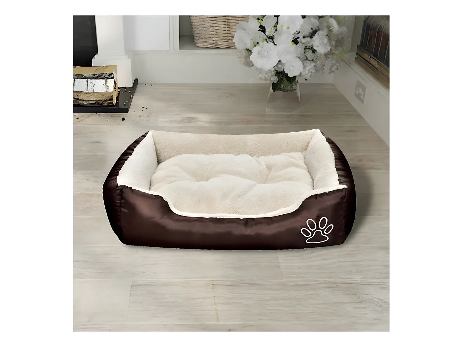 Canapé chaud pour chiens avec Canapé rembourré Taille M RG3Q44917